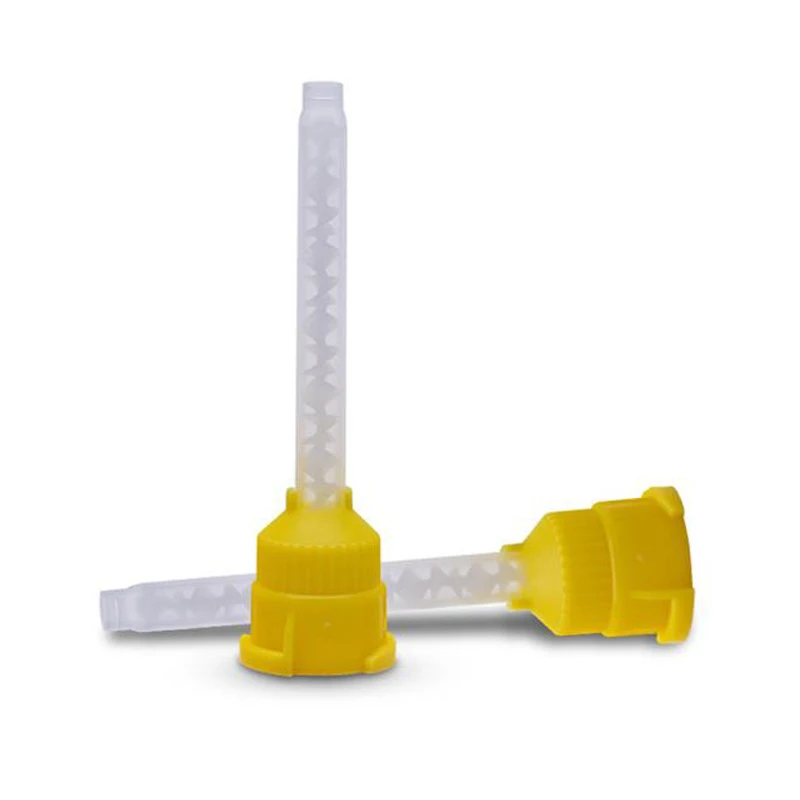 h p Yellow 1:1 den tal Disposable Impression Materials Mixing Tips Dynamic Mixing Tips