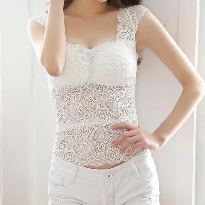 2024 가을 겨울 섹시 슬림핏 레이스 코르셋 탱크탑 여성용 베이스 이너웨어 센슈얼 언더웨어 한국 스타일