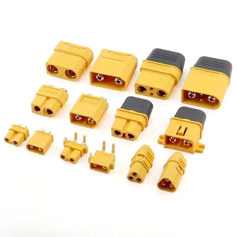 High Current XT60H-F RC Model Plug XT90S Connector XT30U Male Female Mating Connector for Lithium Battery Charging