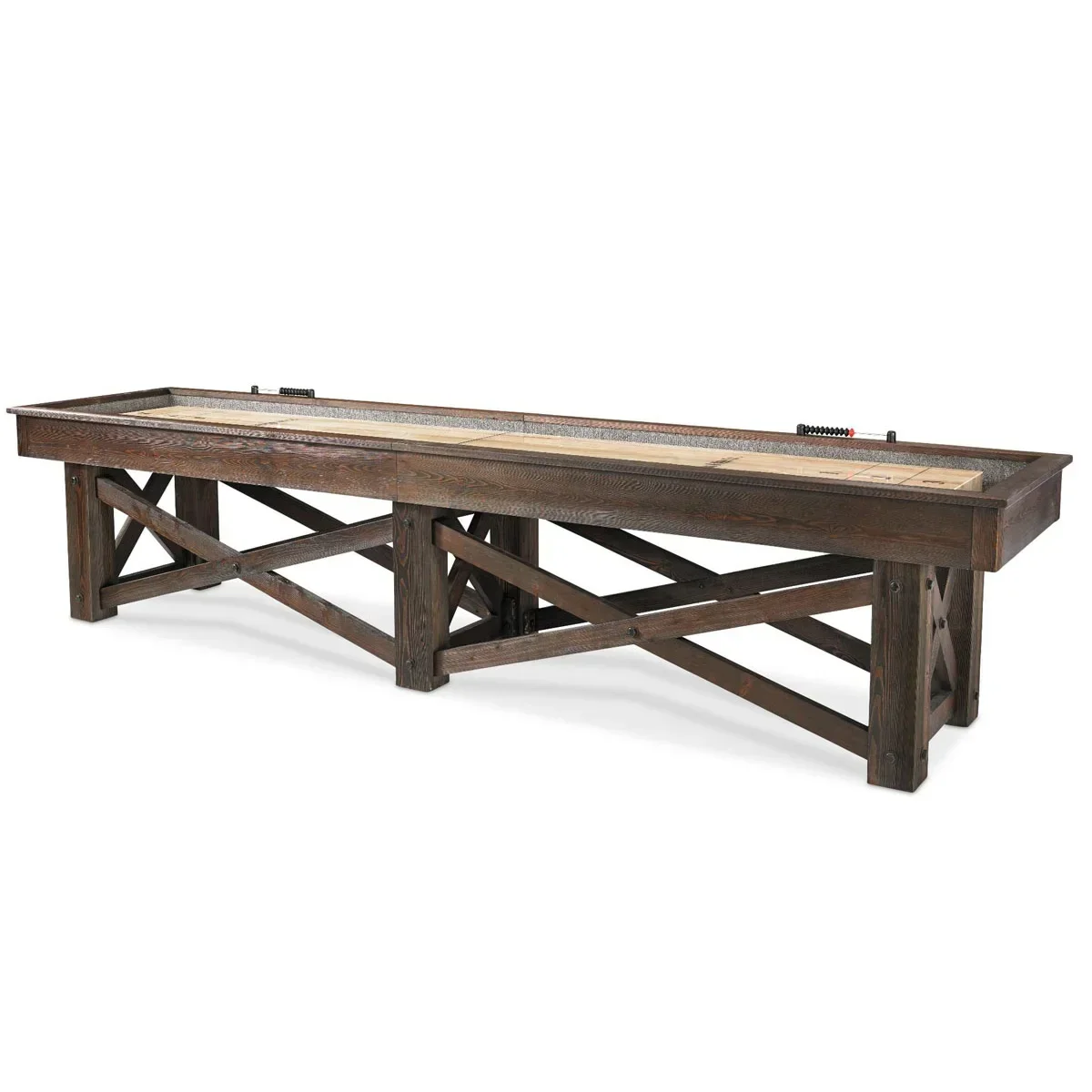 2026 Customizable Indoor Tables-Wooden Shuffleboard Snooker Clubs Standard Sizes 9ft/12ft/14ft/16ft/18ft/20ft/22ft for Home Use