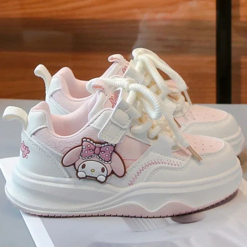 

Kuromi Sanrio Kids Skate Shoes Cosplay Girl Casual Comfortable Breathable Sports Fashion Children Cartoon Shoes Autumn Winter