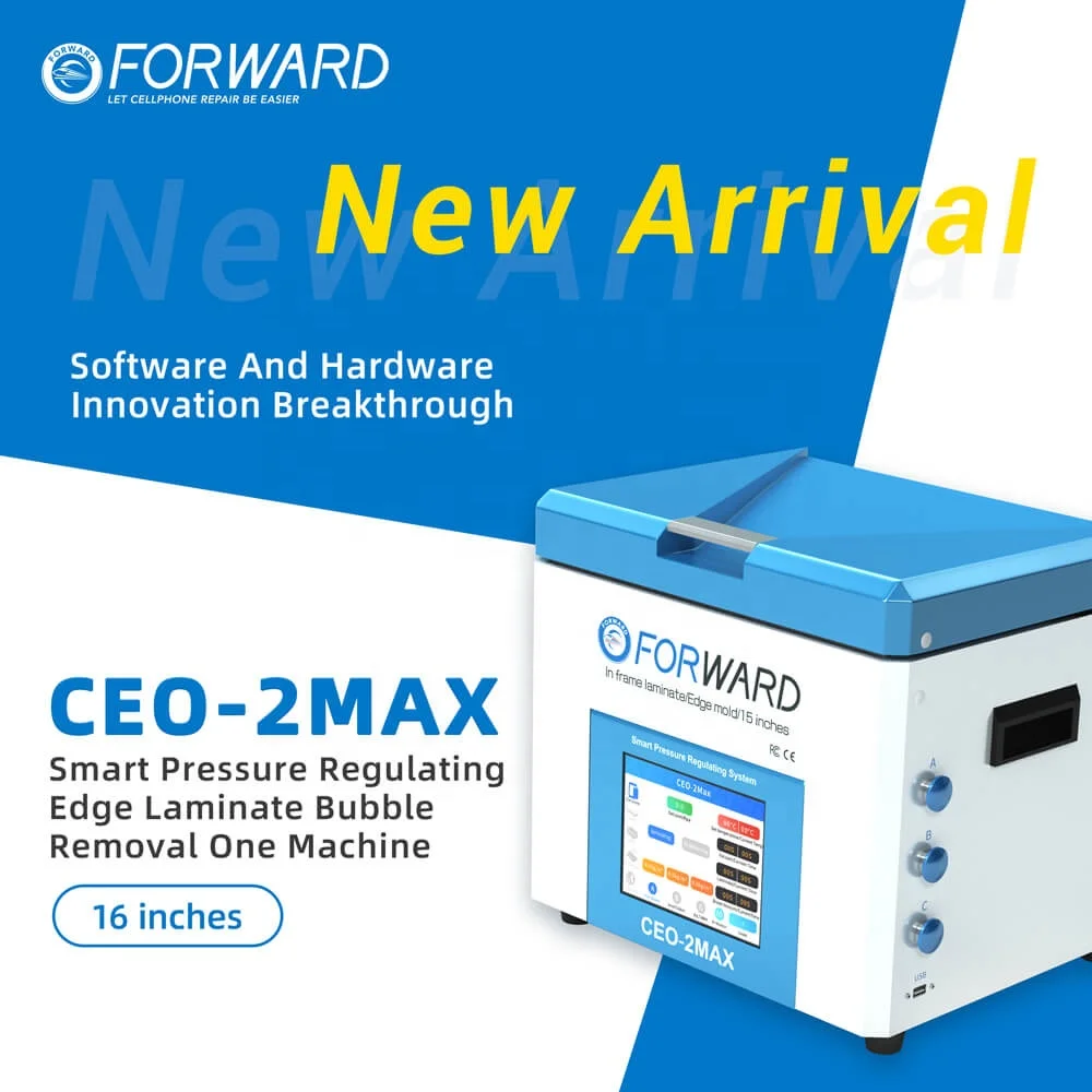 New Arrival CEO-2Max OCA Lamination Machine Bubble Removal Automatic Flat Edge Tablet LCD Screen Refurbish