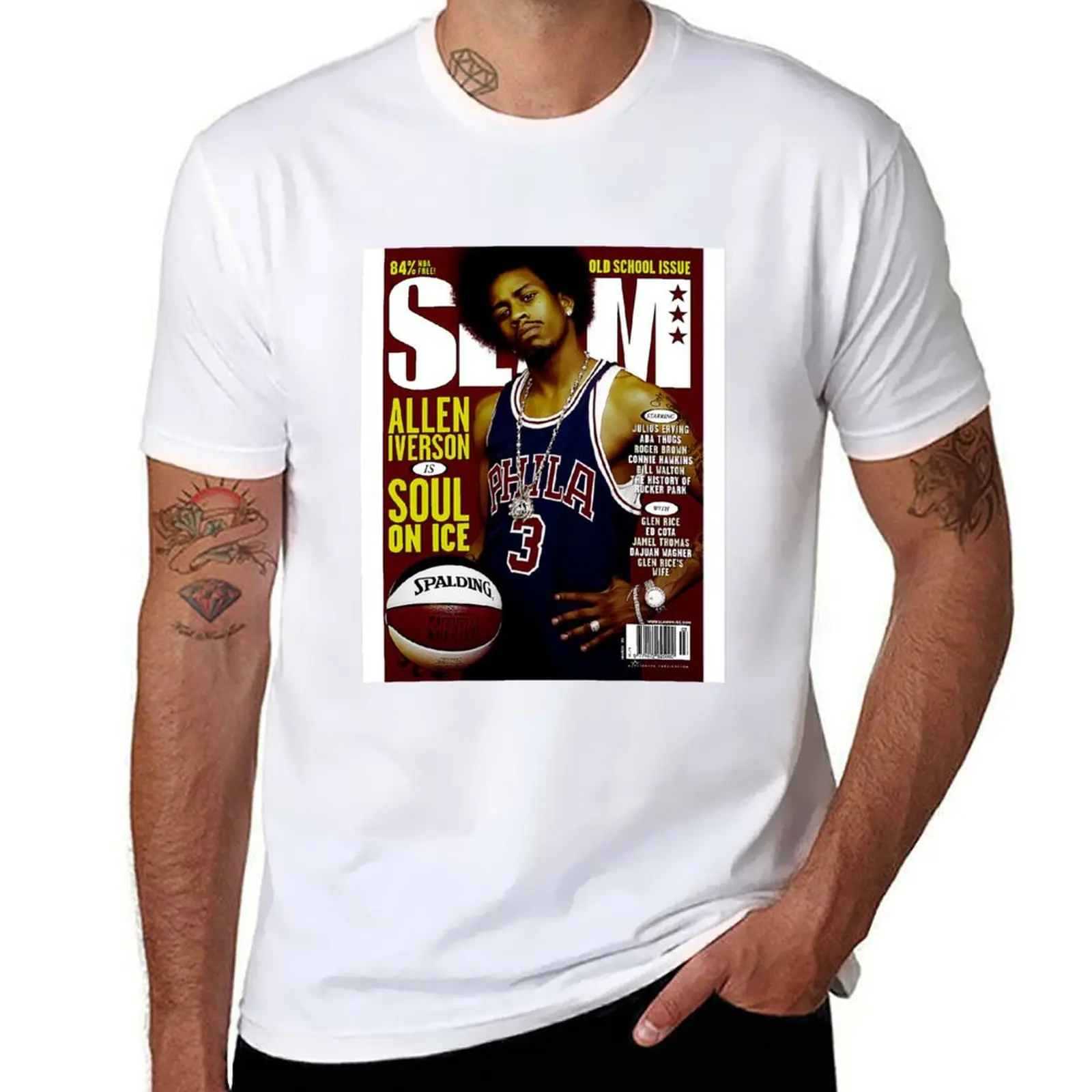 Allen Iverson Allen Iverson sport T-Shirt Blouse valentines clothes kawaii clothes anime stuff mens t shirts casual stylish