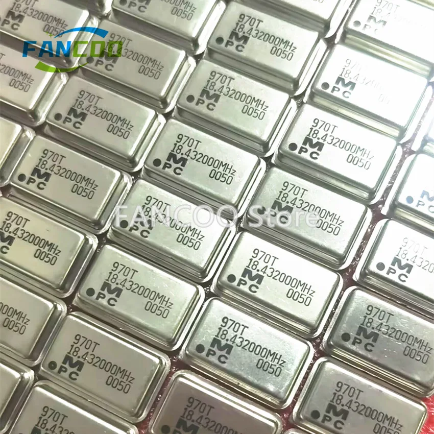 5pcs 18.432M 18.432MHZ 18.432 Crystal Oscillator Active OSC DIP-4 Rectangle Full Size 3.3V 5V