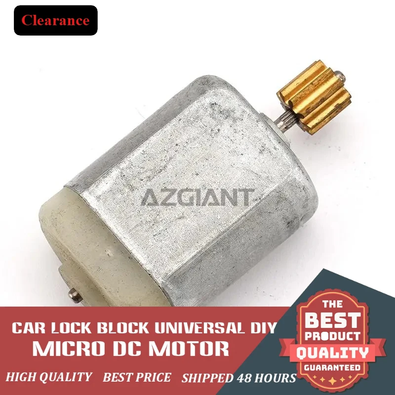 

AZGIANT Mino Motor FC280 DC 12 В 47 мм ось 9T медная угольная щетка низкий уровень шума антикоррозийная для автомобильных аксессуаров и игрушек своими руками