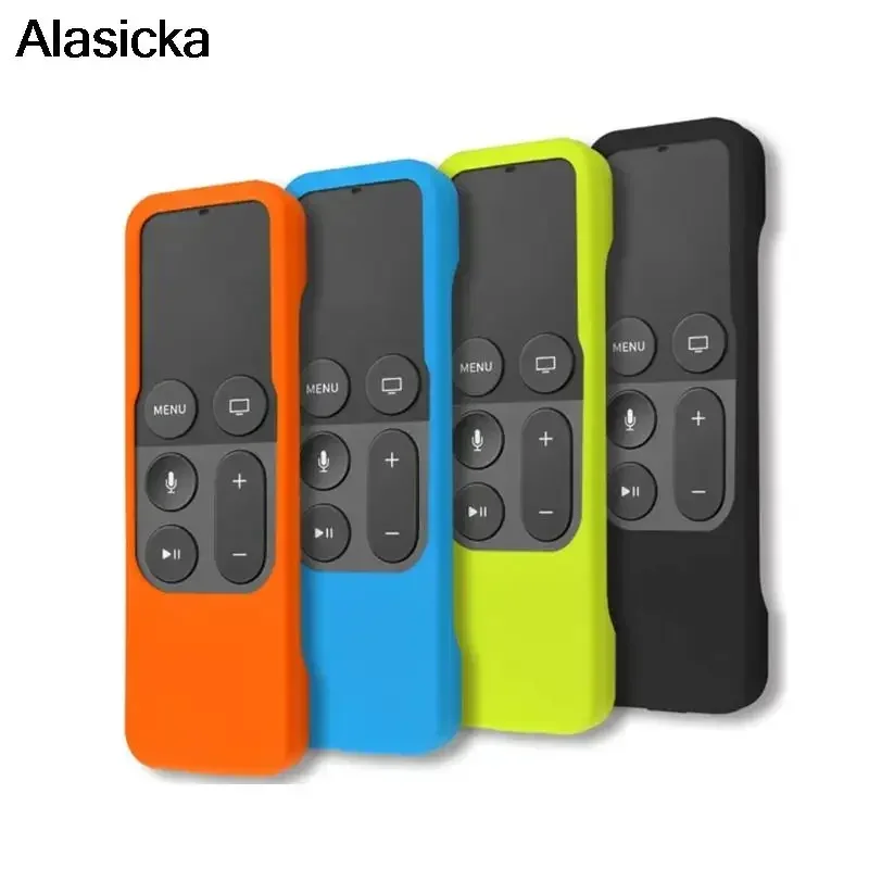 Remote Controller Silicone Dustproof Cover Home Storage Protective Case For Apple TV Remote Controller Case For Apple TV 4