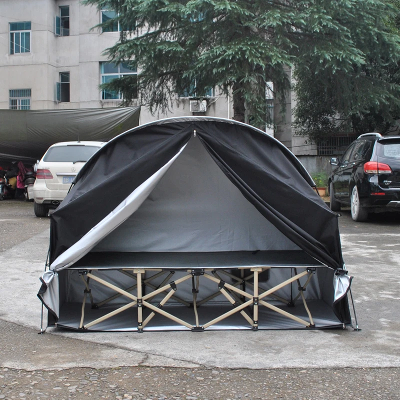 Single Soldier Outdoor Camping Cycling Storage Room Tent 1person Carport Anti-tear 210D Oxford Silver Coated Portable Waterproof