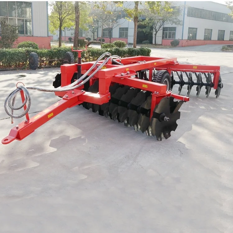 Farm Tools 1BZ-3.0 Heavy Duty Disc Harrow Hydraulic Disc Harrow Big Tractor Trailed Disc Harrow