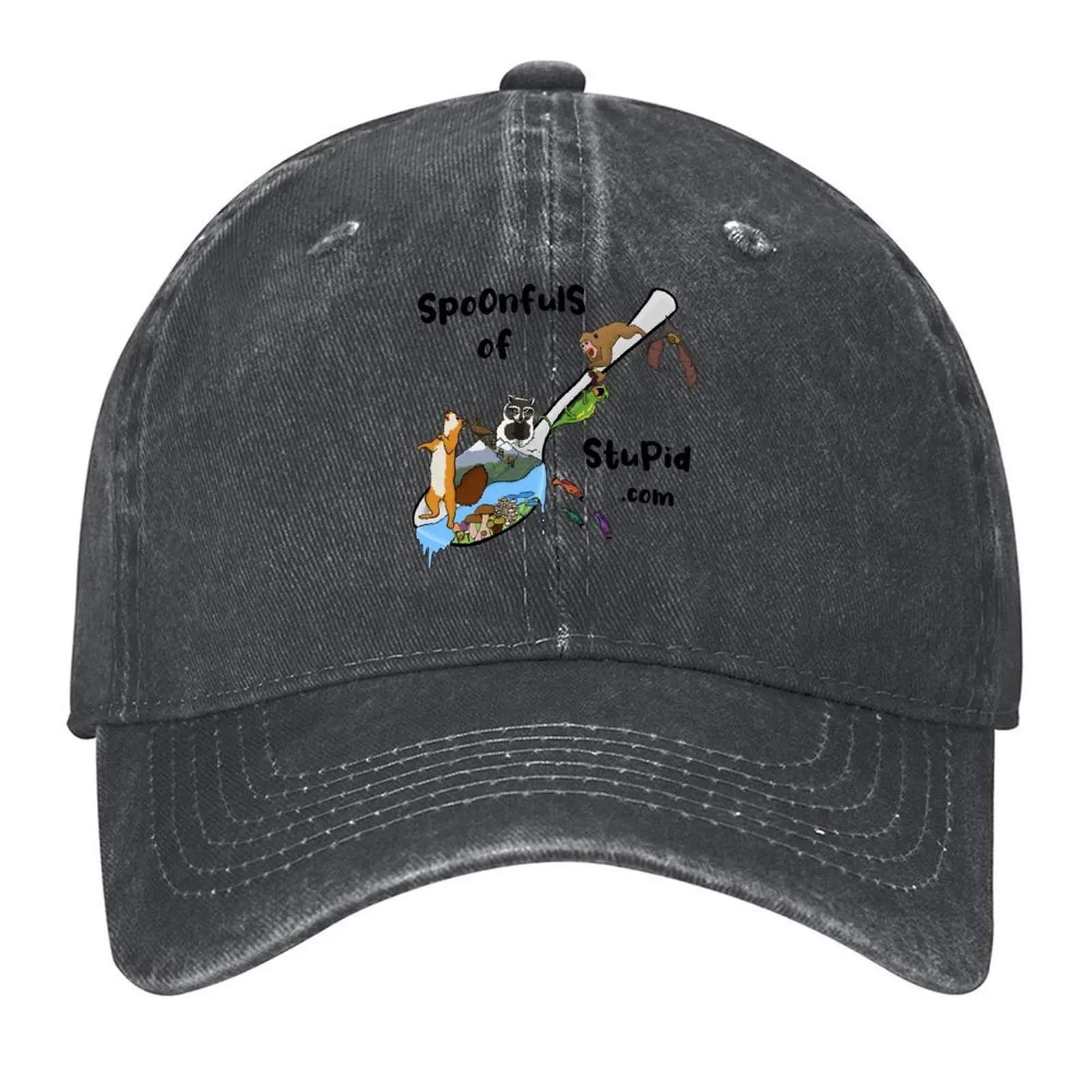 

Spoonfuls of Stupid Baseball Cap Military Tactical Cap Golf Cap summer hat Male hat Men's Baseball Women's