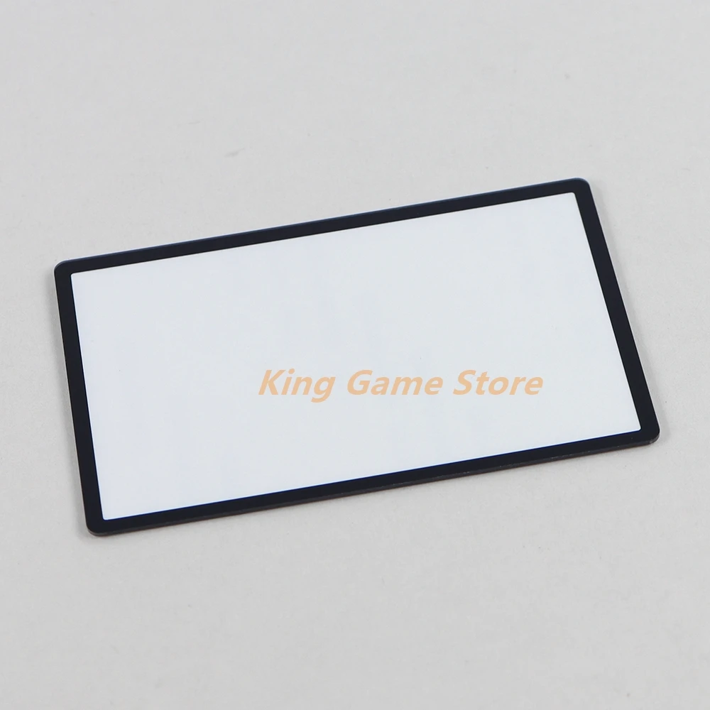 1 Máy Tính Thay Thế Cho 2DS Mặt Trên Gương Ngoài Ống Kính Trên Màn Hình LCD Màn Hình Mặt Trước Nhựa Đen Trắng Dành Cho Máy Nintendo 2DS Tay Cầm