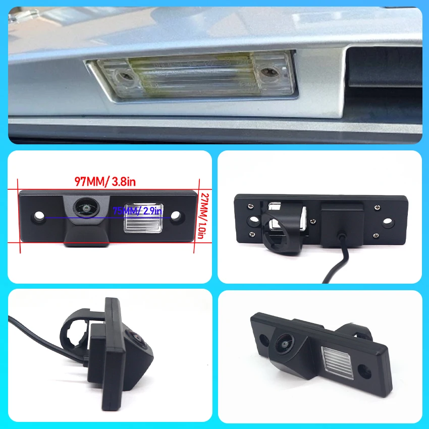 CCD HD 170° Fisheye IP68 Rear View Camera For Chevrolet Orlando 2010 2011 2012 2013 2014 2015 2016 2017 2018 Car Reverse Monitor