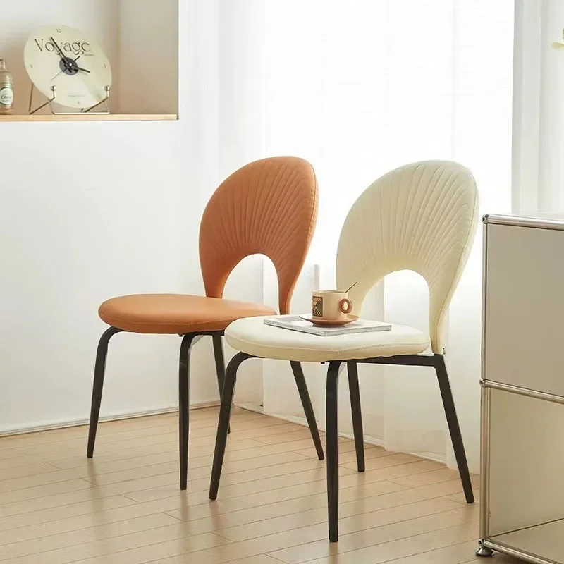 Balcony Furniture Home Bar Chair Chaise Design Luxury Dining Chairs Single Person Hotel Kitchen Bedroom Minimalist Modern Room image 2