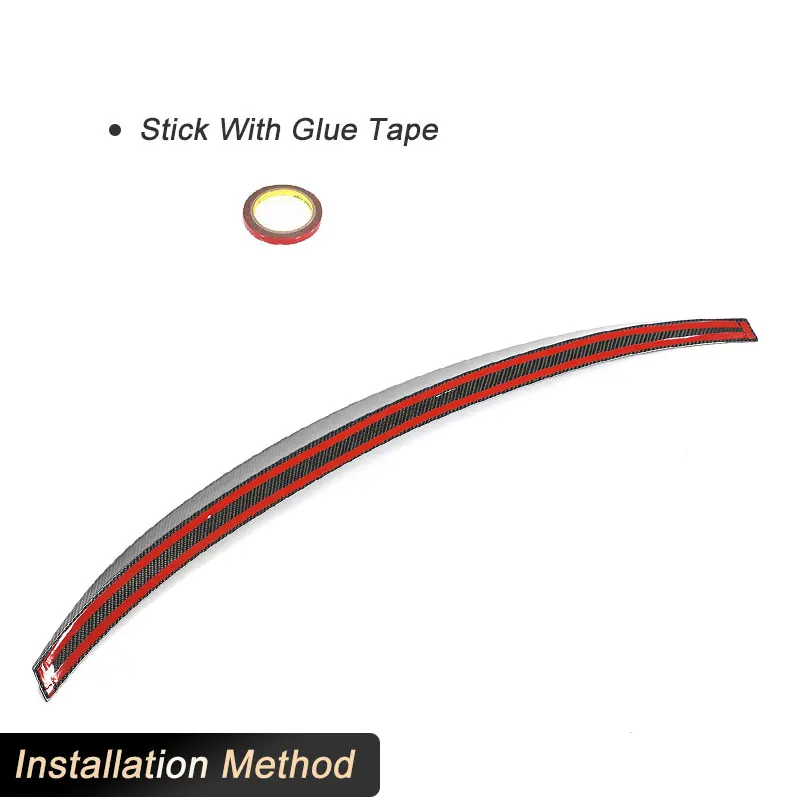 

Carbon Fiber Car Rear Trunk Spoiler Wings for Audi A5 A5-Sline S5 RS5 Coupe 2017-2023 Racing Boot Lid Wing Lip Rear Spoiler FRP