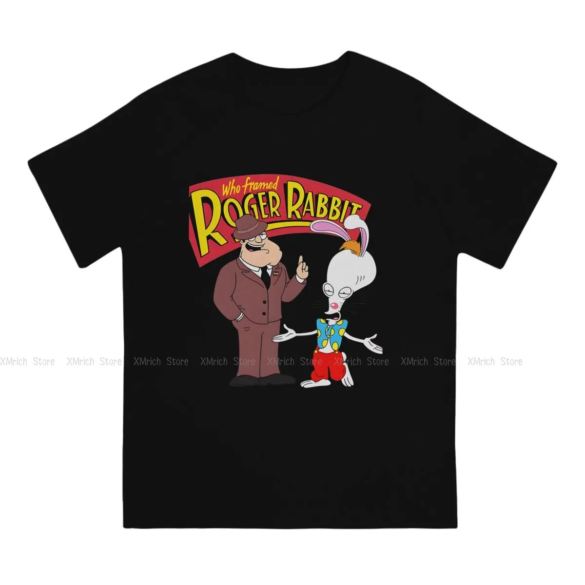 Who Framed B-American dad Hip Hop TShirt B-American dad Casual T Shirt Newest Stuff For Men Women