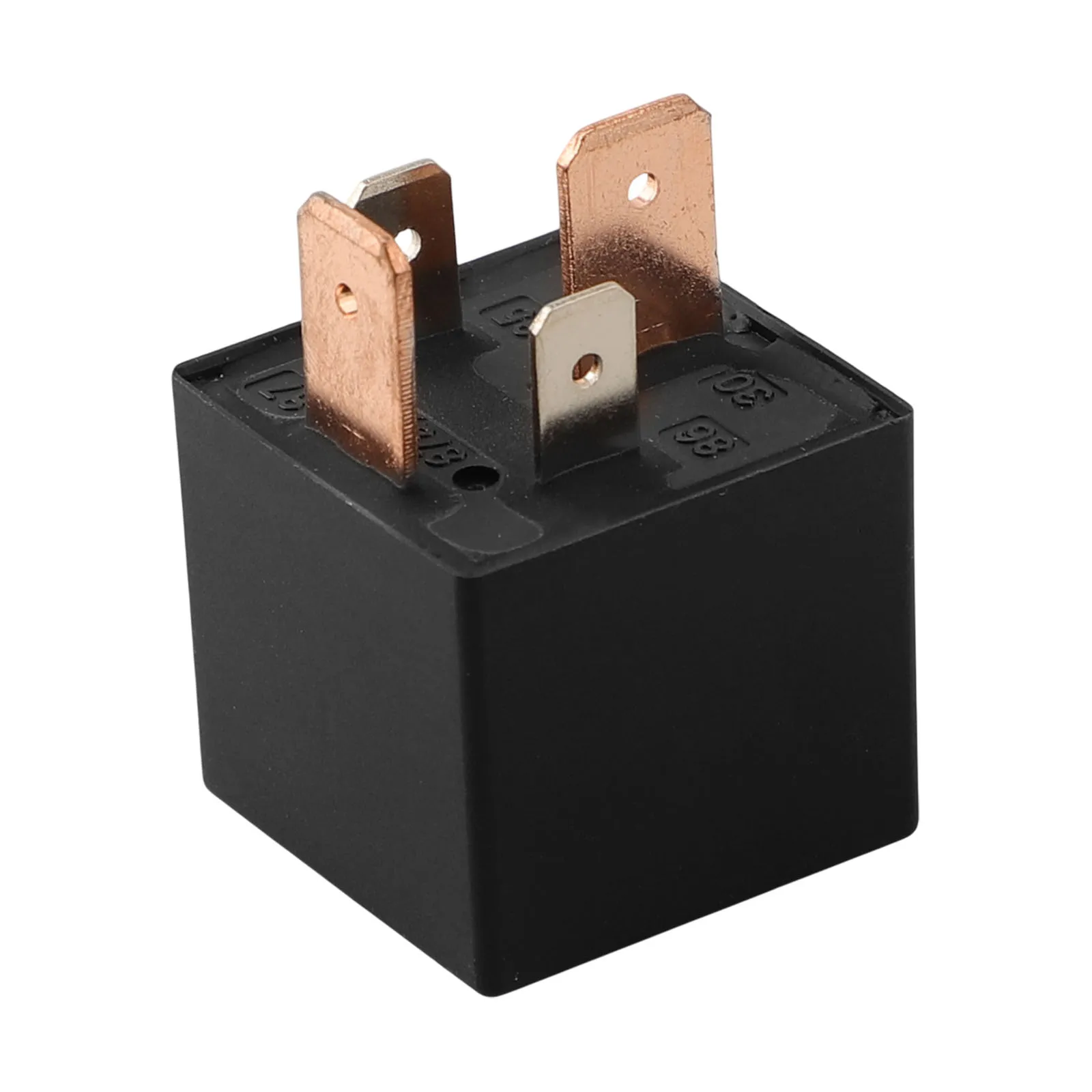 12V 24V 48V DC Relay 4-Pin Designed for Automotive Control Circuits with 80A 14VDC Switching and Fuse Integration