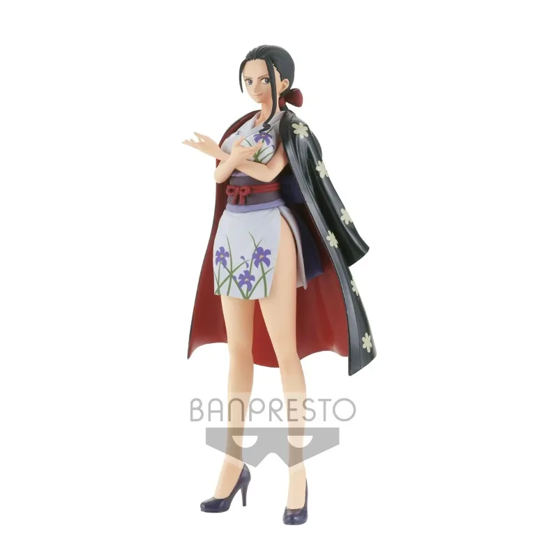 

New store special offer 100% Original Genuine One Piece DXF Wanno Country 17cm Nico Robin PVC Action Figure Model Toy Gift Doll