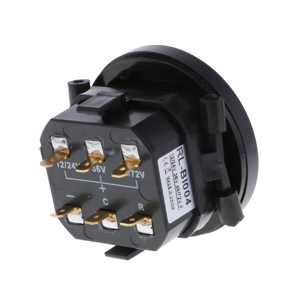 

12v/24v Marine Engine Hour Meter W/ Battery Indicator Charge "