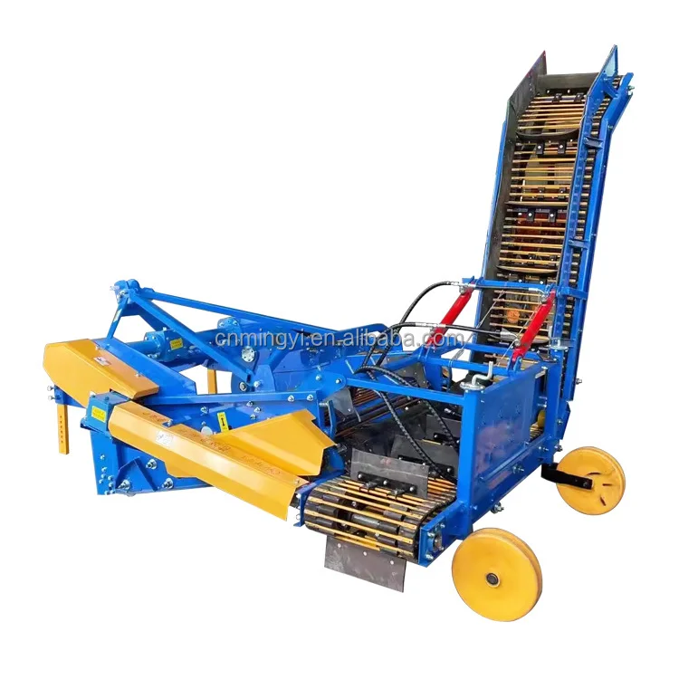 High Quality Potato Digger Onion Harvesting Machine Automatic Sweet Potato Harvester Machine with Conveyor Belt Loading
