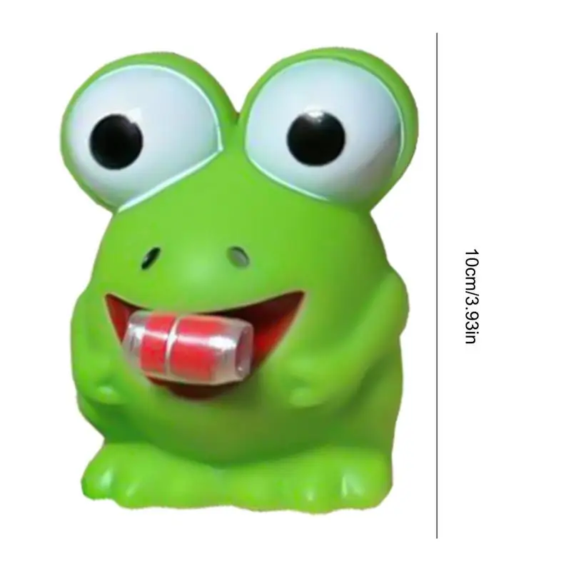 Frog Squeeze Tongue Popping Stress Relief Toy Squeeze Frog Portable And Flexible Squeeze Frogs Fidget Toys For Halloween Gift