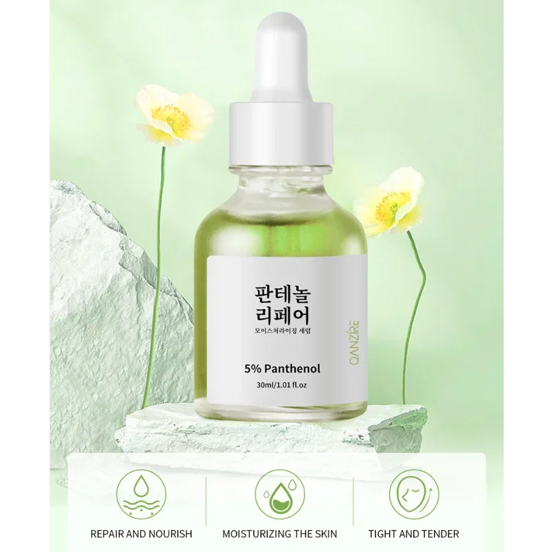 5% Panthenol Repair Moisturizing Serum 30ml Hydration หดตัวรูขุมขนกระจ่างใสเพิ่มผิว Barrier Whitening Korea Skin Care