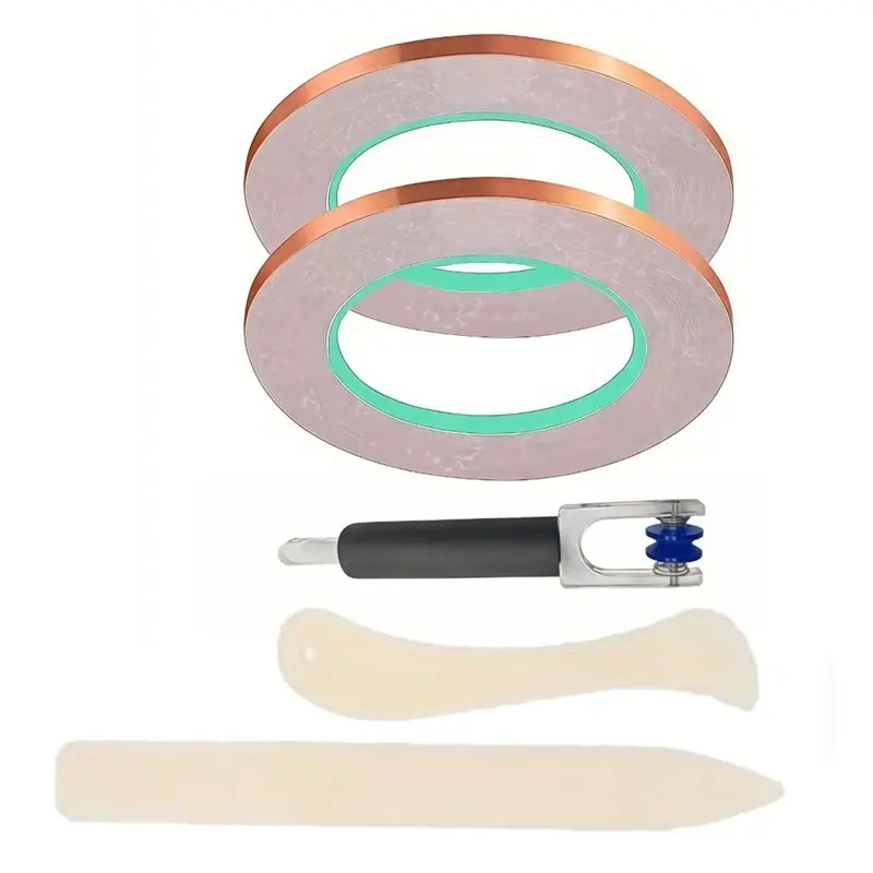 SYW-Copper Foil Tape Origami DIY Tool Set Bone Folder Paper Creaser
