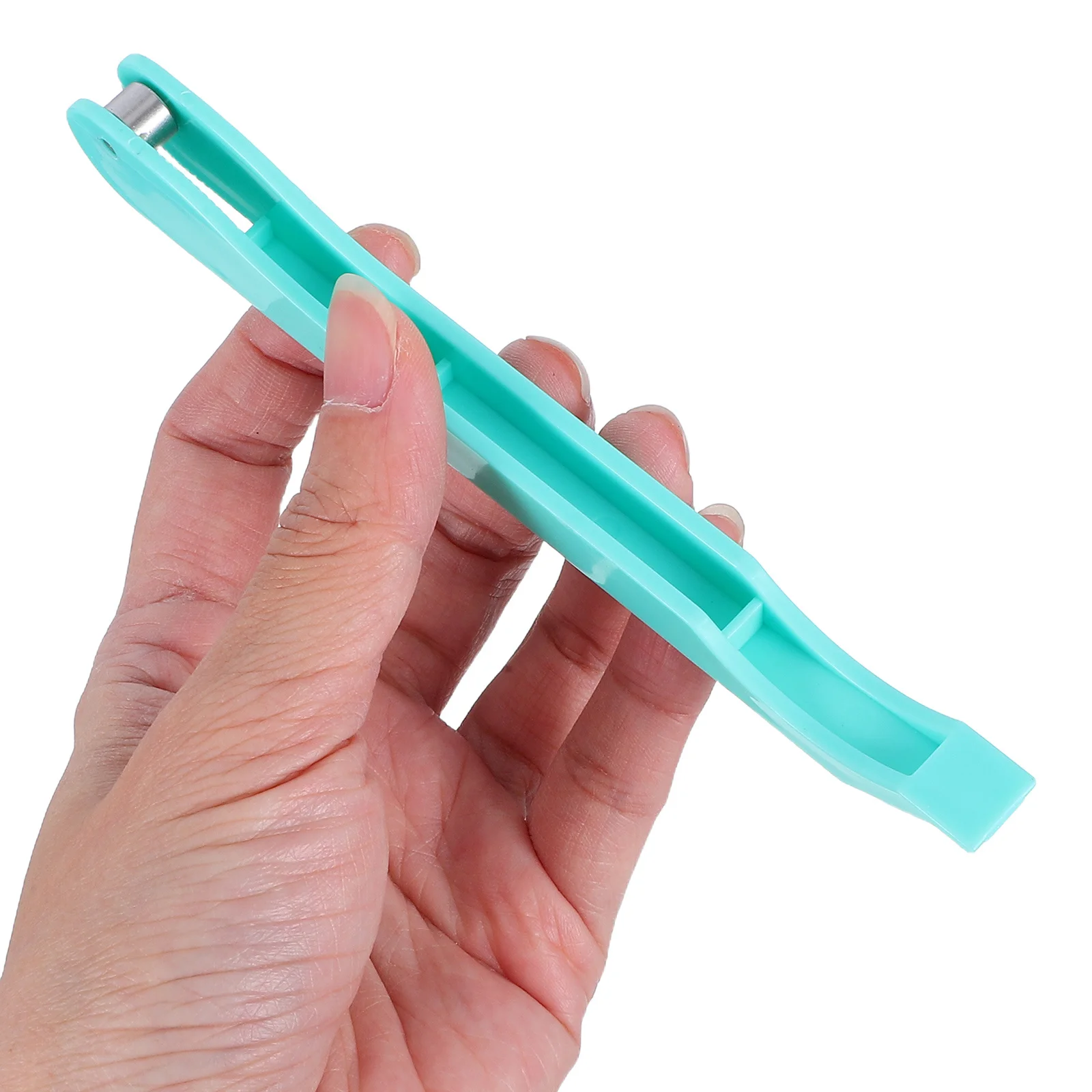 

Portable Stained Glass Foil Tool Ergonomic Handle Precise Cutting Secure Adhesion Flat Foil Holder Supplies Glass