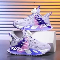 GIRL Kids Spring Sneakers Girls School Casual Shoes Outdoor Breathable Running Shoes Light Soft Pink Non-slip Children Shoes