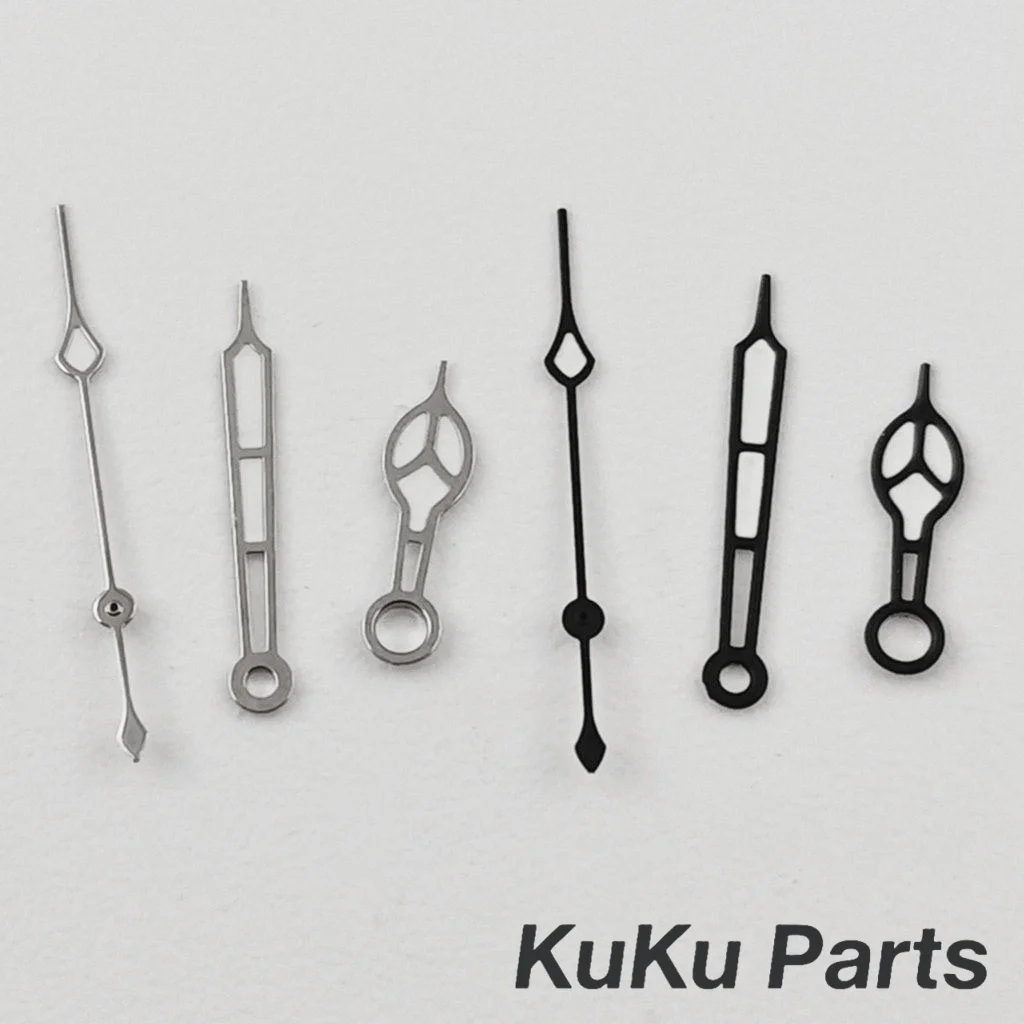 카테드랄 NH35 실버 골드 블랙 로즈 골드 핸즈 NH34 NH35 NH36 NH38 NH70 NH72 무브먼트 시계 포인터 그린 야광