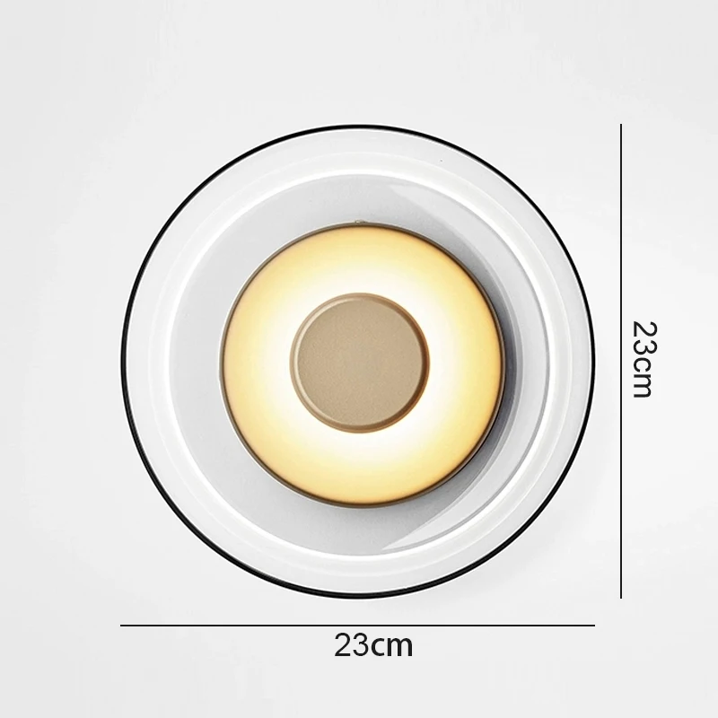 Nórdico Interior Vidro Lâmpada De Parede, LED Bowl Iluminação, Sala De Estar, Cabeceira Luz De Parede, Corredor, Escadas, Corredor, Varanda, Decor Lâmpadas