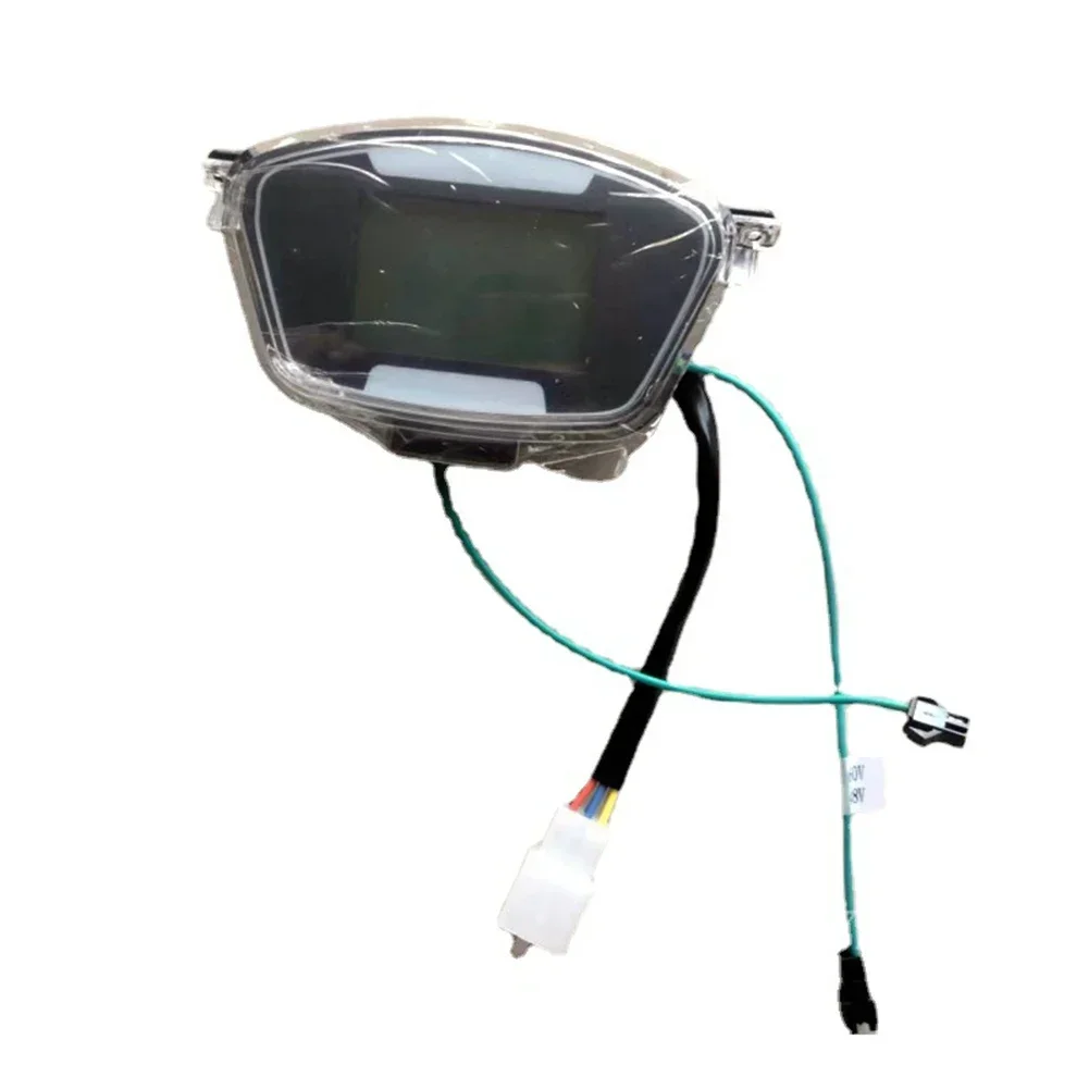 

Speedometer Ebike Display 48V-72V 6 Pin Positive Electrode Black Electric Bicycle Electric Bike Scooter FMotor Speedmeter Screen