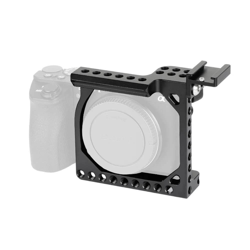 HDRIG Camera Cage Video Film Movie Making Stabilizer For Sony A6500/A6000/A6300/A6400/A6500 & Canon EOS M With 1/4\