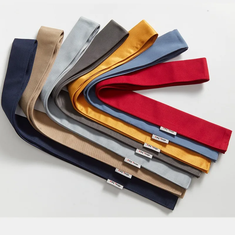 lenco-de-pescoco-premium-para-chef-em-cores-solidas-azul-vermelho-e-caqui-toalha-absorvente-de-suor-para-funcionarios-de-hotel-e-restaurante