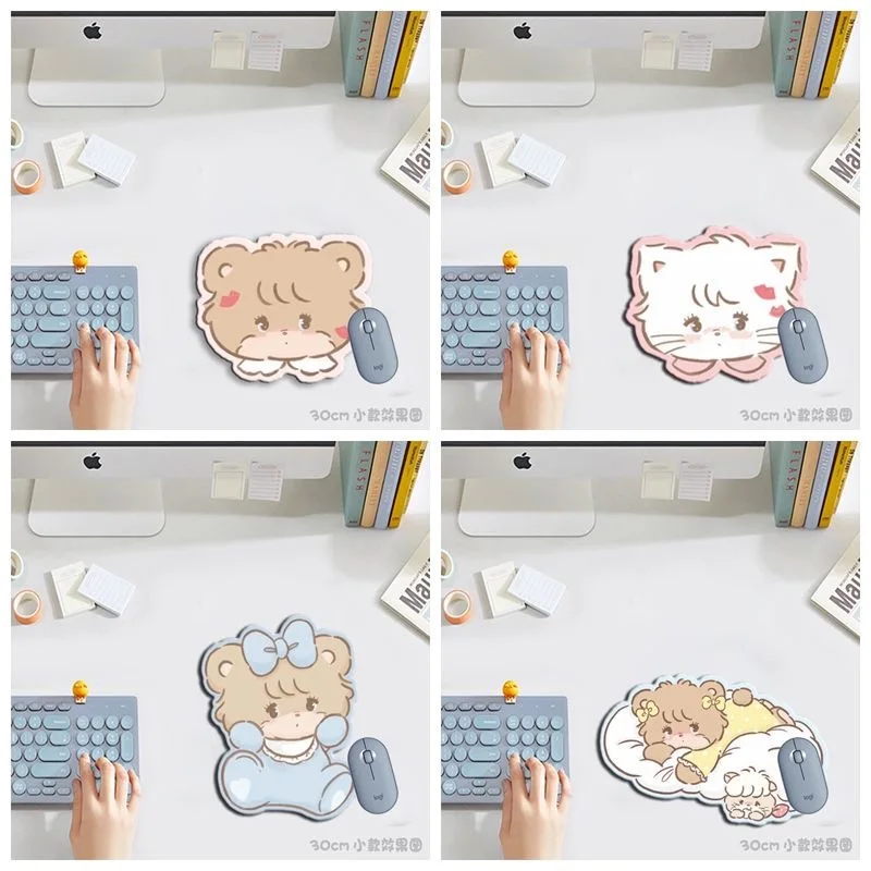 

Cartoon Mikko Mouse Mat Kawaii Mousse Cammy Latte Souffle Rubber Mat Non-slip Computer Laptop Mouse Pad Mousepad