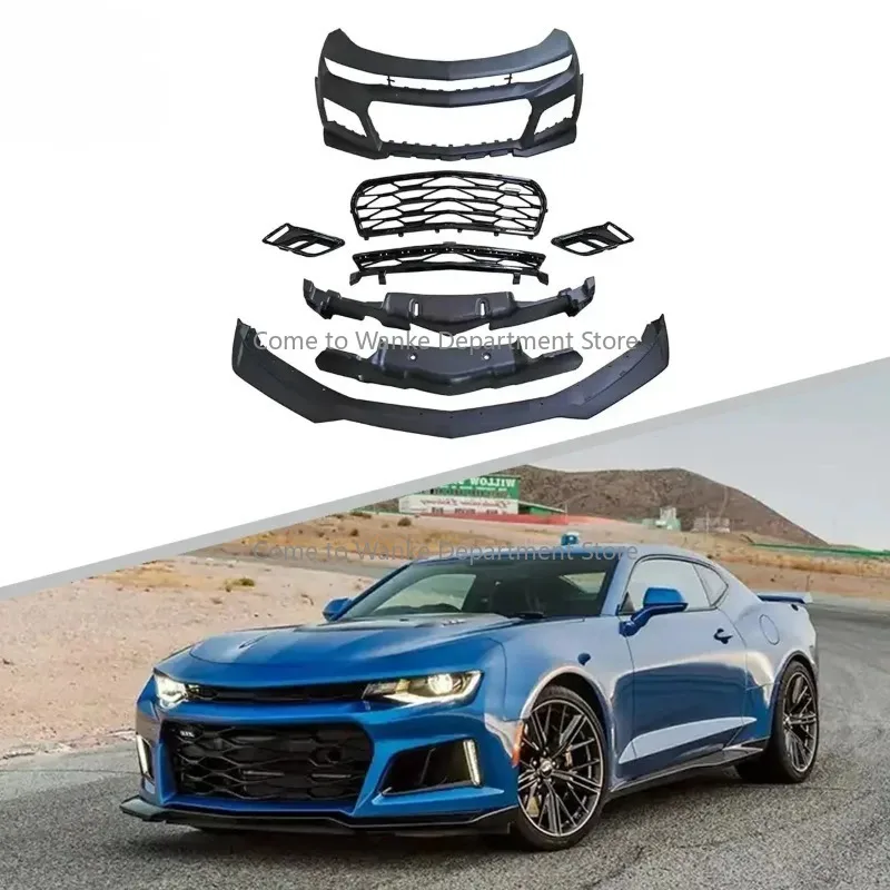 

ZL1 Style Body Kit Front Bumper Lip Car Bumper For Chevr-olet Cam-aro 2016-2018 5th