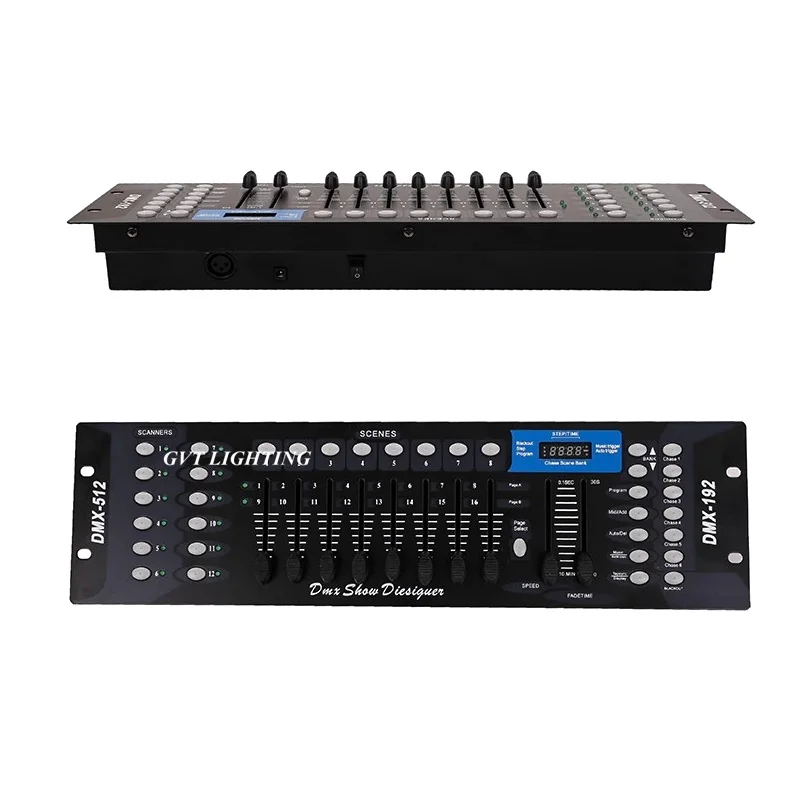 Top-selling New 192 dmx controller stage light 512 dmx console dj controller equipment Fast free shipping