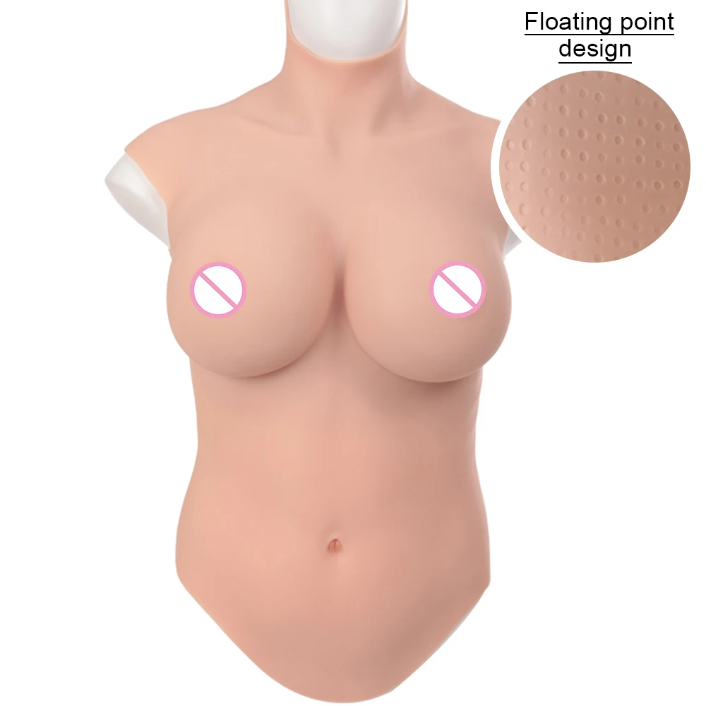 Dokier No-oil Silicone Breast Forms Fake Boobs Plate Enhancer Tits Male to Shemale Transgender Drag Queen Crossdressing Cosplay