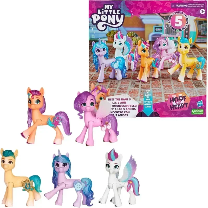 Hasbro My Little Pony Figure Action Toy Kids Gifts Sunny Starscout Hitch Trailblazer Izzy Moonbow Zipp Storm Pipp Petals Doll