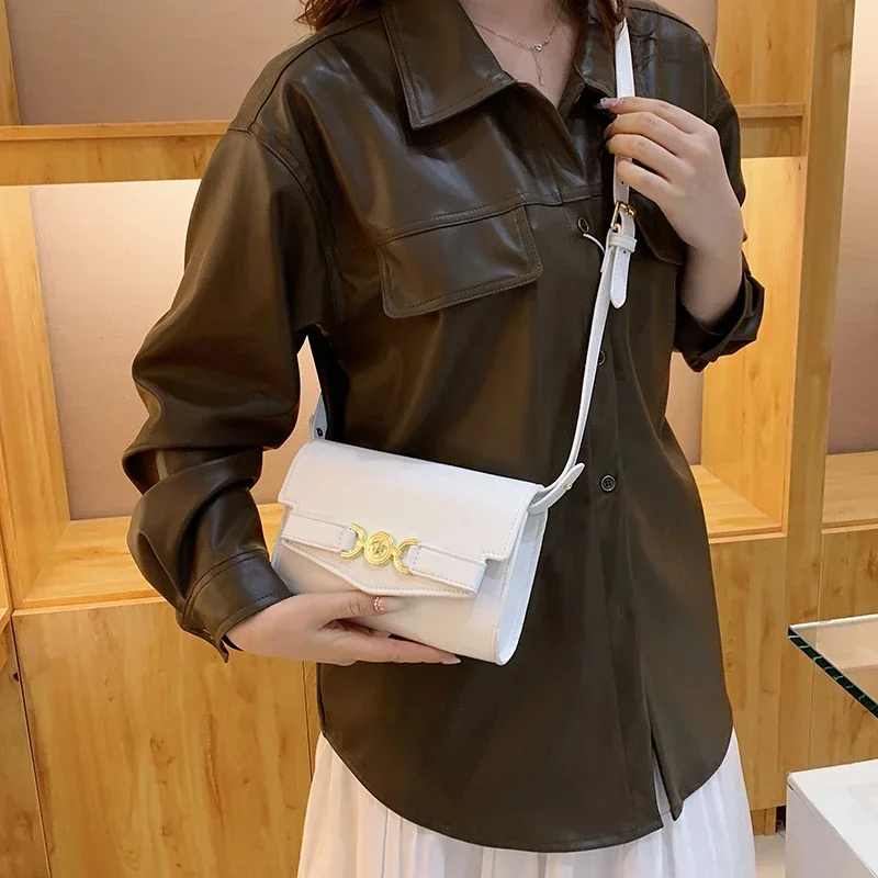 

Stylish Ladies Crossbody Bag, Genuine Leather Shoulder Bag, Popular Women's Designer Handbag