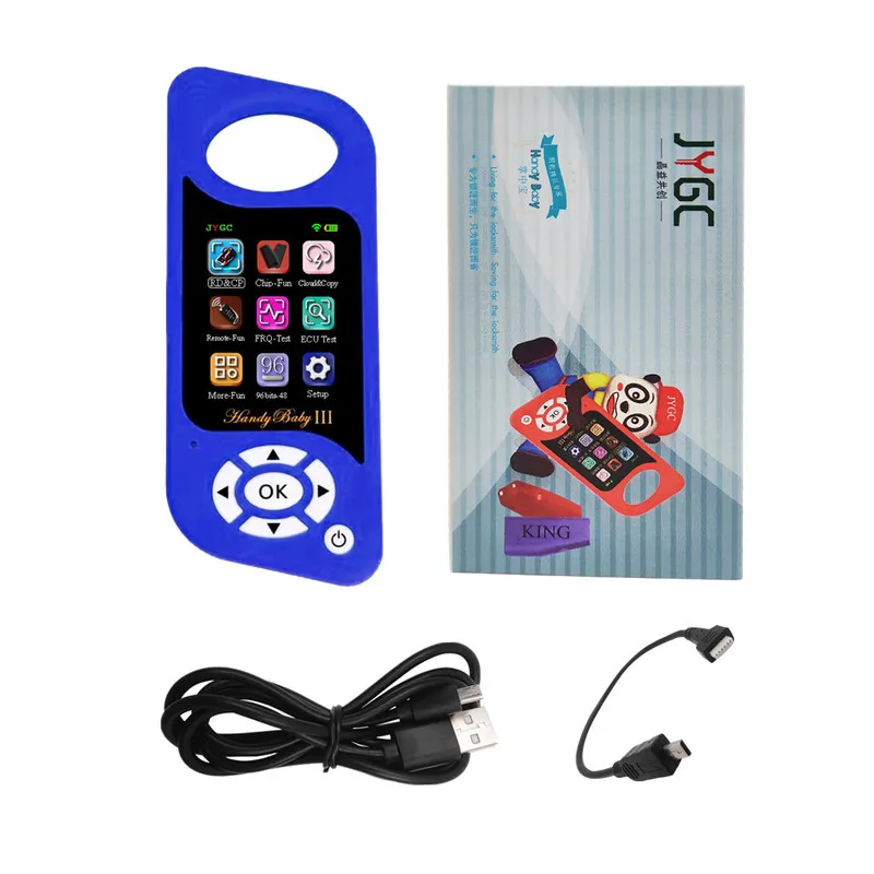 Handy Baby 3 III Hand-held Auto Key Programmer For 4D/46/48/G/King Chip With Free 96 Bit 48 Function Multi-language Wifi Mode