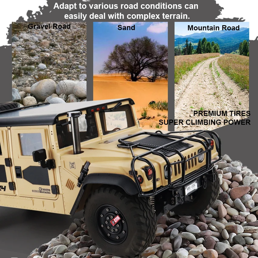 Outdoor Toys New HG P415A 1/10 4*4 RC Off-road Vehicle Car for Pick-up Remote Control Crawler Model