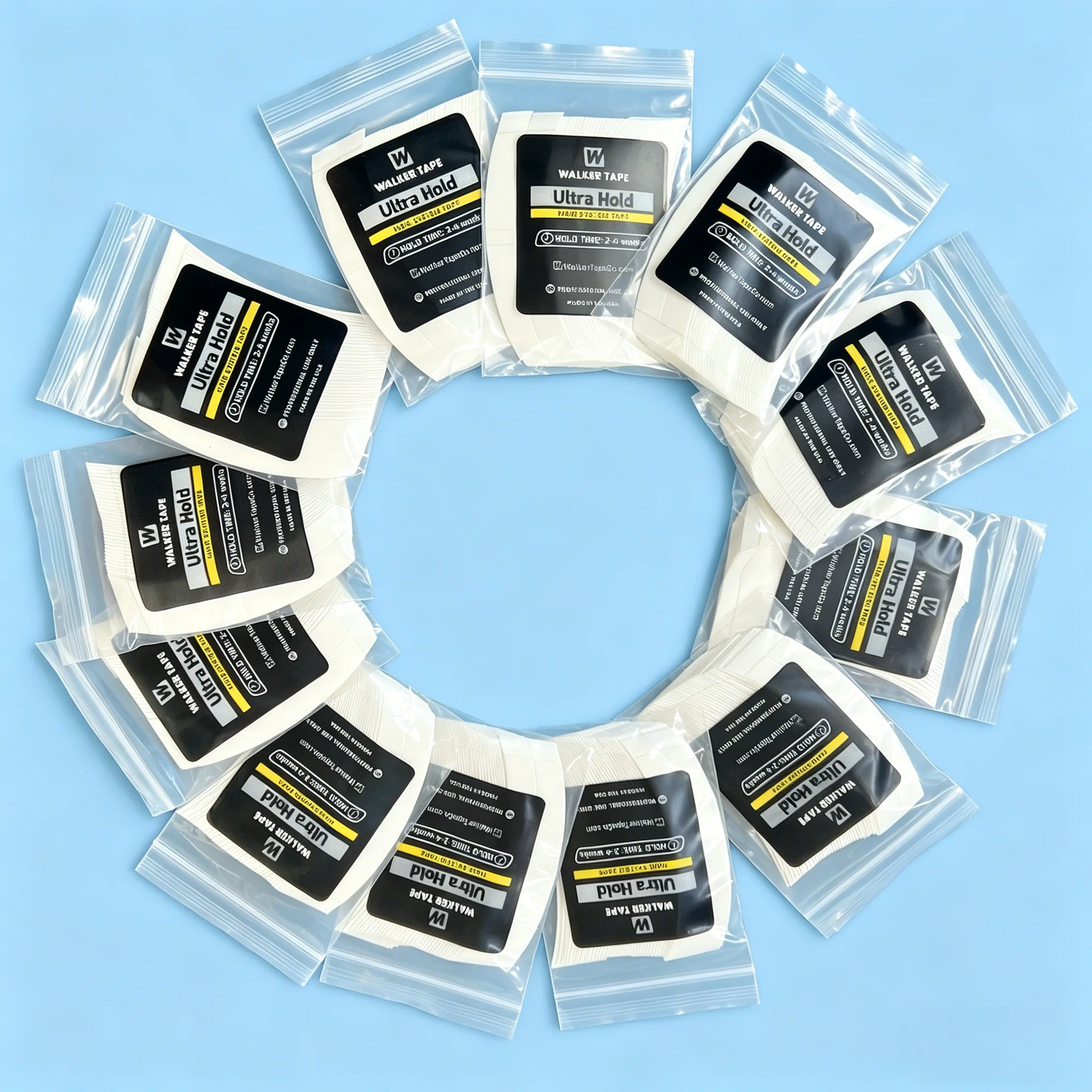 

36pcs/72pcs/108pcs/360pcs/540pcs White Ultra Hold Wig Double Sided Tape For Toupee/Lace Wig Hair Adhesive Tape