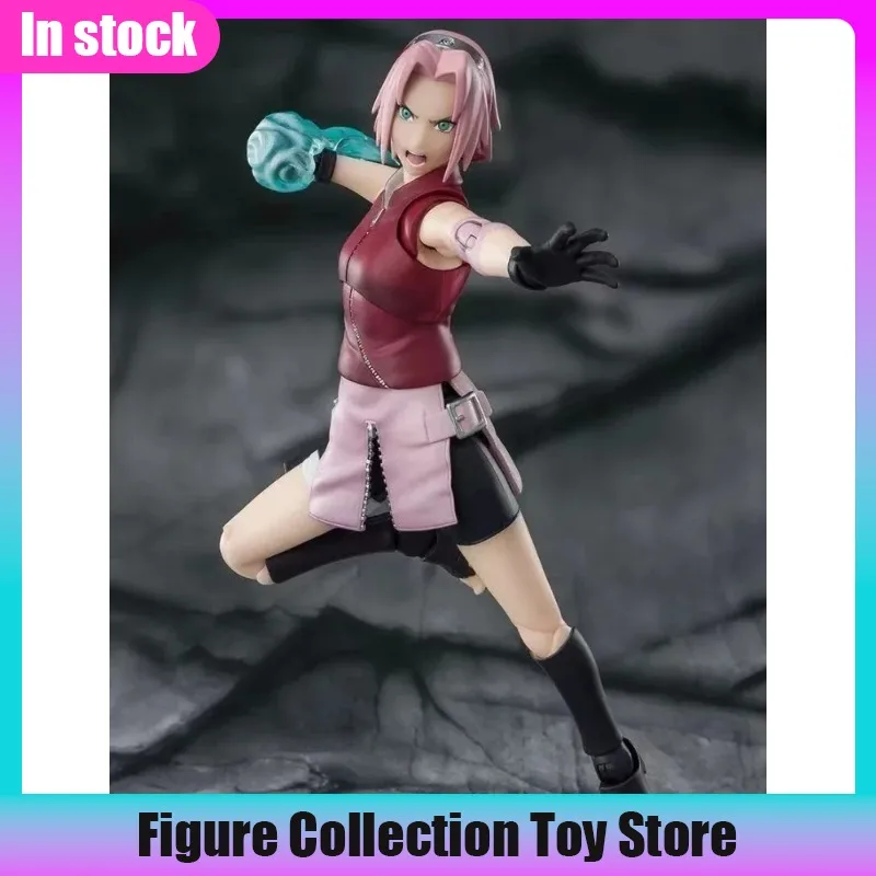 

Коллекционная фигурка BANDAI SHF Сакура Харуно из аниме Наруто - готовая модель для фанатов