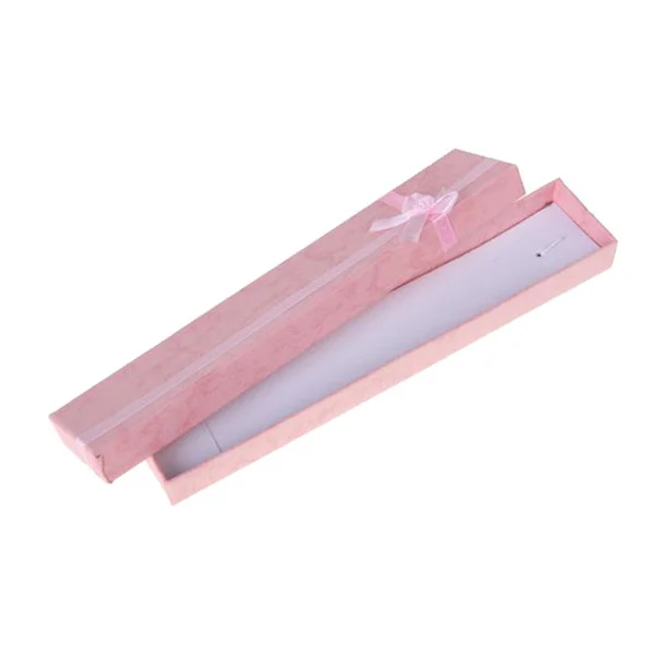 

Necklace gift case Bracelet gift box Jewelry gift case Watch gift box Pink gift box