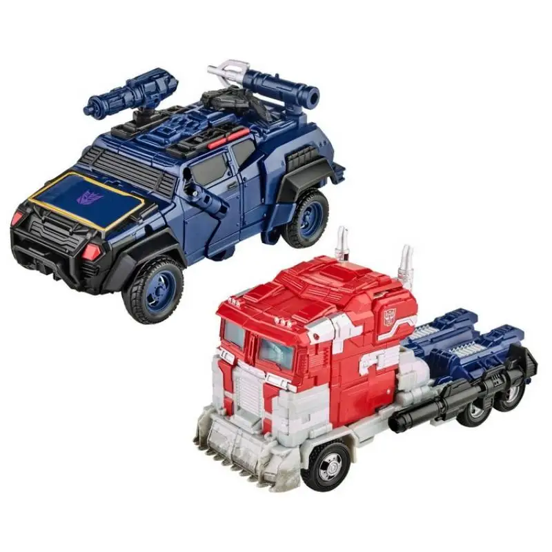 TAKARA TOMY Transformers: Reativar inspirado em videogame Optimus Prime e Soundwave 2 pacotes de bonecos de ação de 6,5 polegadas para presente F0384