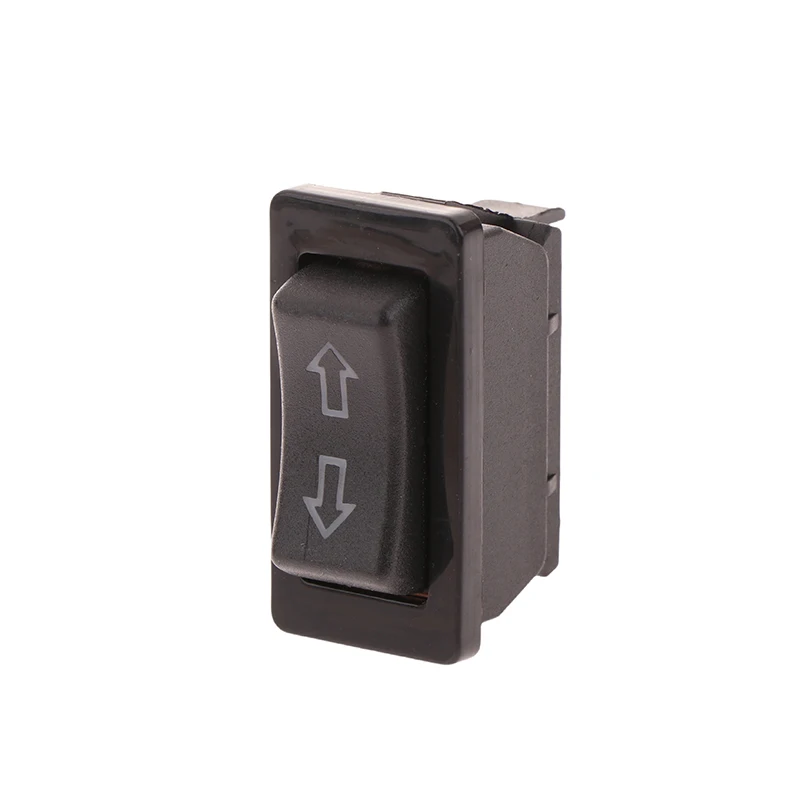 1Pc 5Pin Car Power Switch Universal 12V 2Way Car Push Fit Momentary Electric Aerial Up Down Rocker Switch