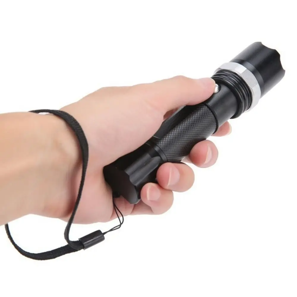 Portable Aluminum Alloy Ultra Bright LED Flashlight Long Range 3 Modes Mini Flashlight Mini Waterproof Hiking Light for Outdoor