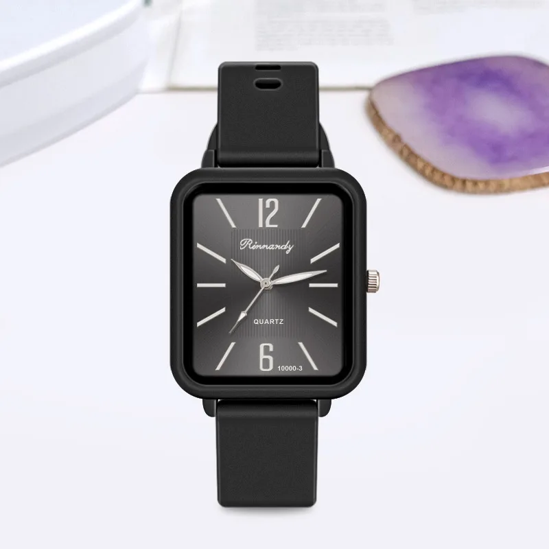 Women\'s Watch Silicone Strap Wristwatch Women Quartz Watches Clock Ladies Watch Gift Reloj Mujer Montre Femme