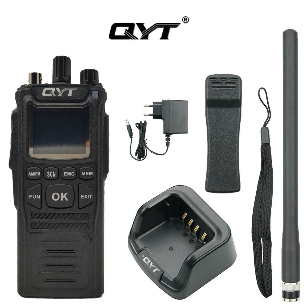 

CB 27MHz QYT CB-58 26.965-27.405MHz FM AM Mode Citizen Band Radio 4W handheld Walkie Talkie