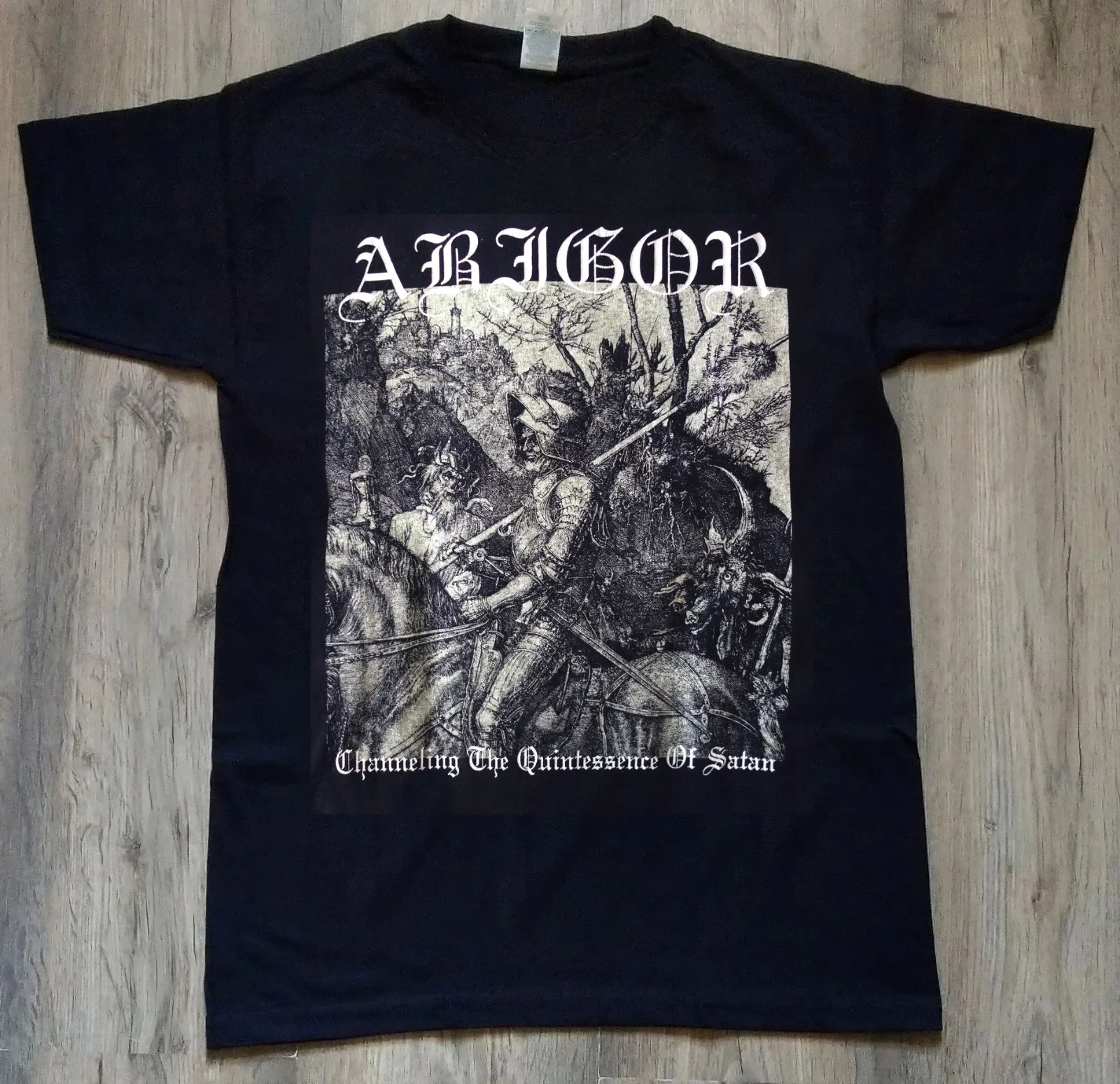 ABIGOR - Channeling The Quintessence Of Satan Back Unisex T-Shirt S-5XL AC1515