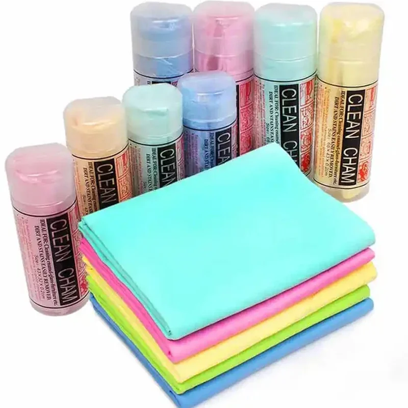 Super Absorbent Towel Magical Auto Care Suede Chamois Towels Car Cleaning Towel Wash Cloth Car Wash Brush Cleaning